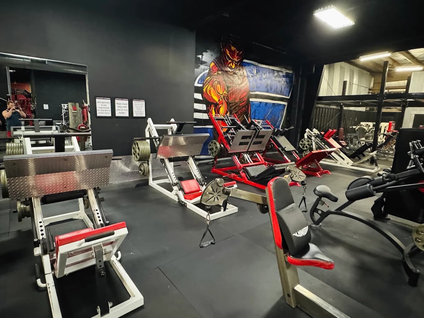 Madtown Fitness Leg Area